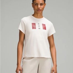 Lululemon Team Canada T-Shirt Size 0